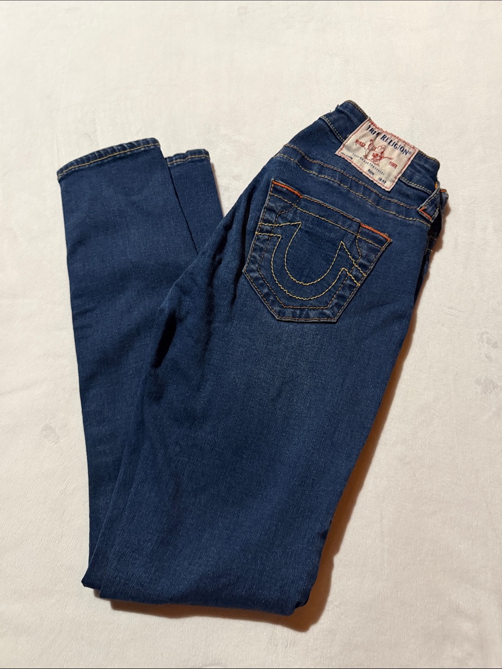 True Religion Jennie curvy mid rise skinny jeans - Picture 1 of 5